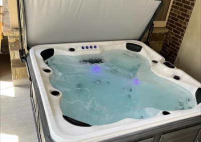 hot tub arctic spas in GRAPHITE GREY cabinet utah gallery